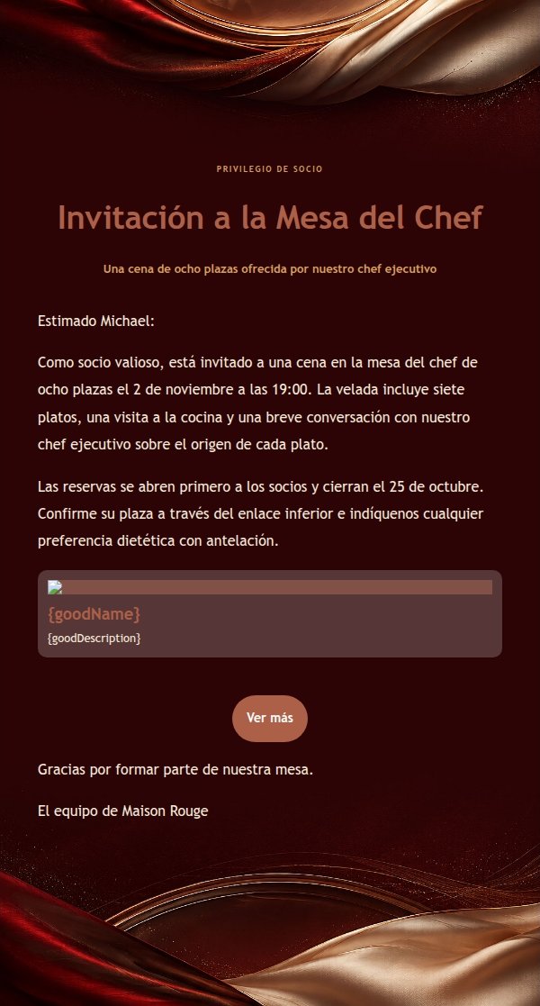 Carta de Alta Cocina Rubí y Marfil 2