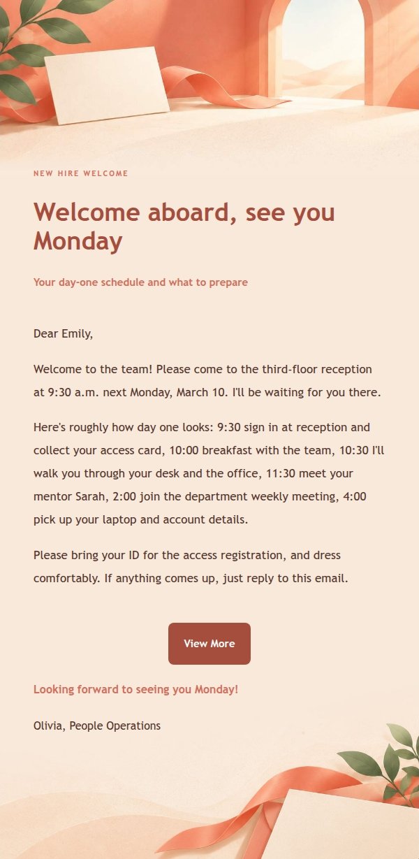 Coral Cream New Hire Onboarding Guide