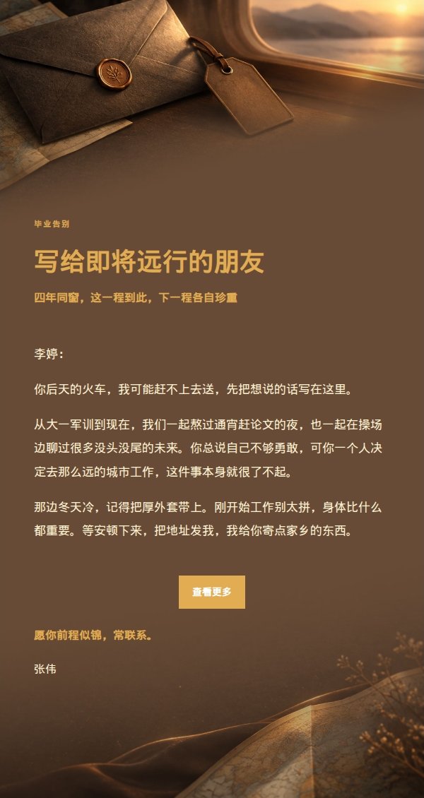 炭黑琥珀告别送行邮件 2