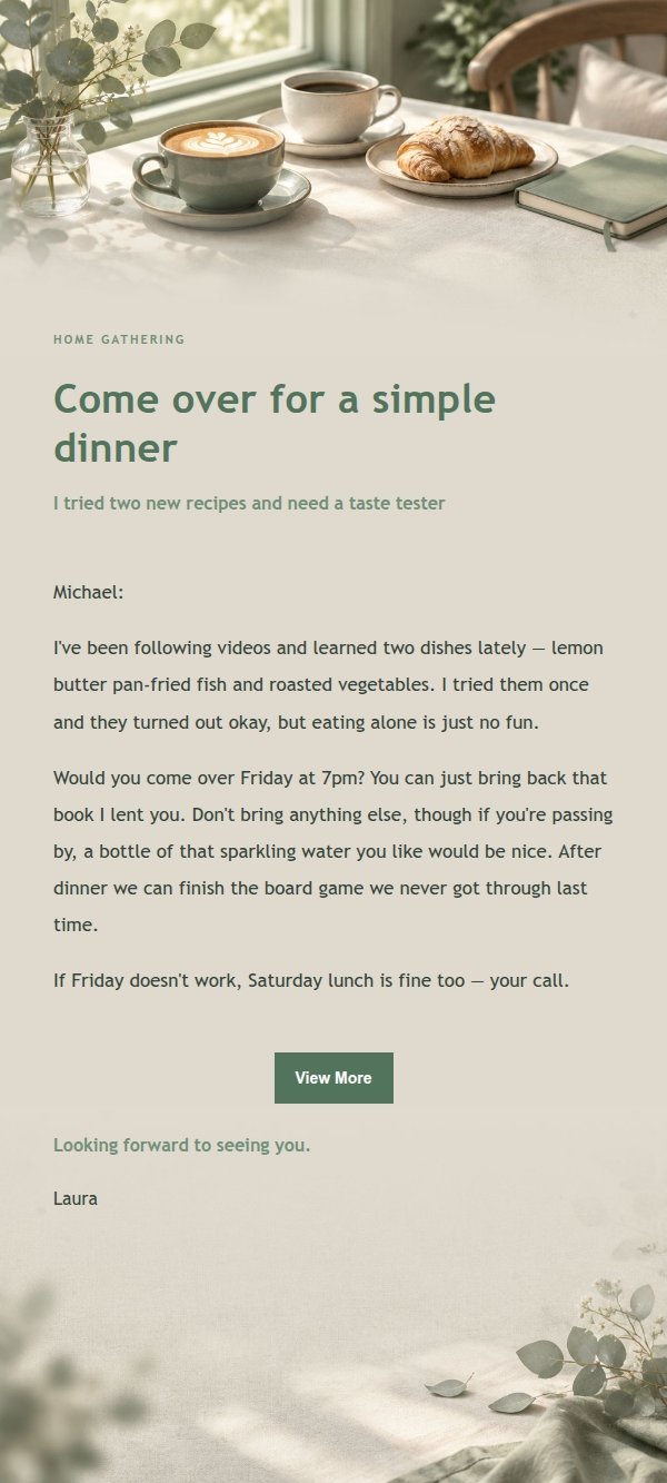 Sage & Ivory Coffee Chat Invite 2