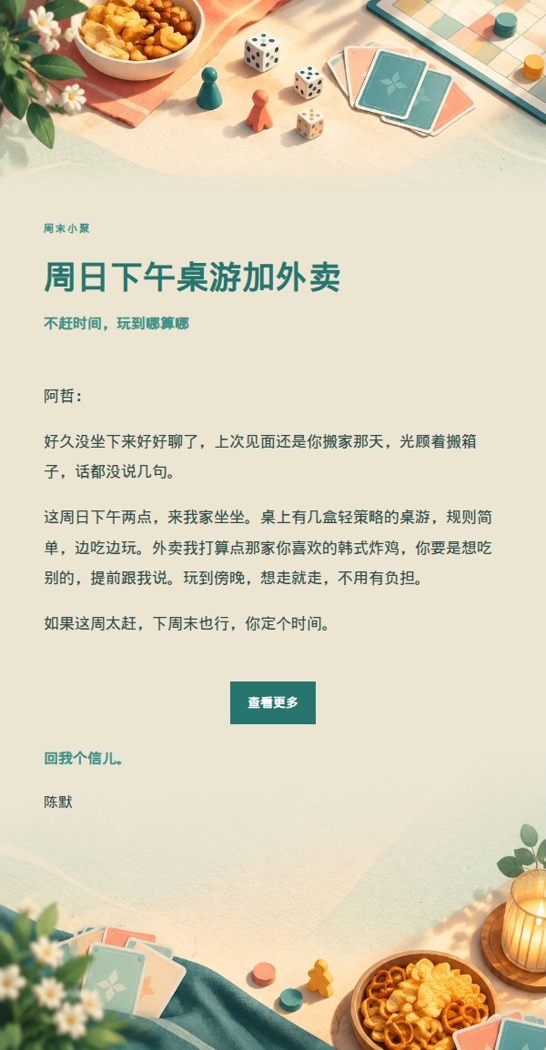 蜜桃青绿桌游游戏夜邀约 2