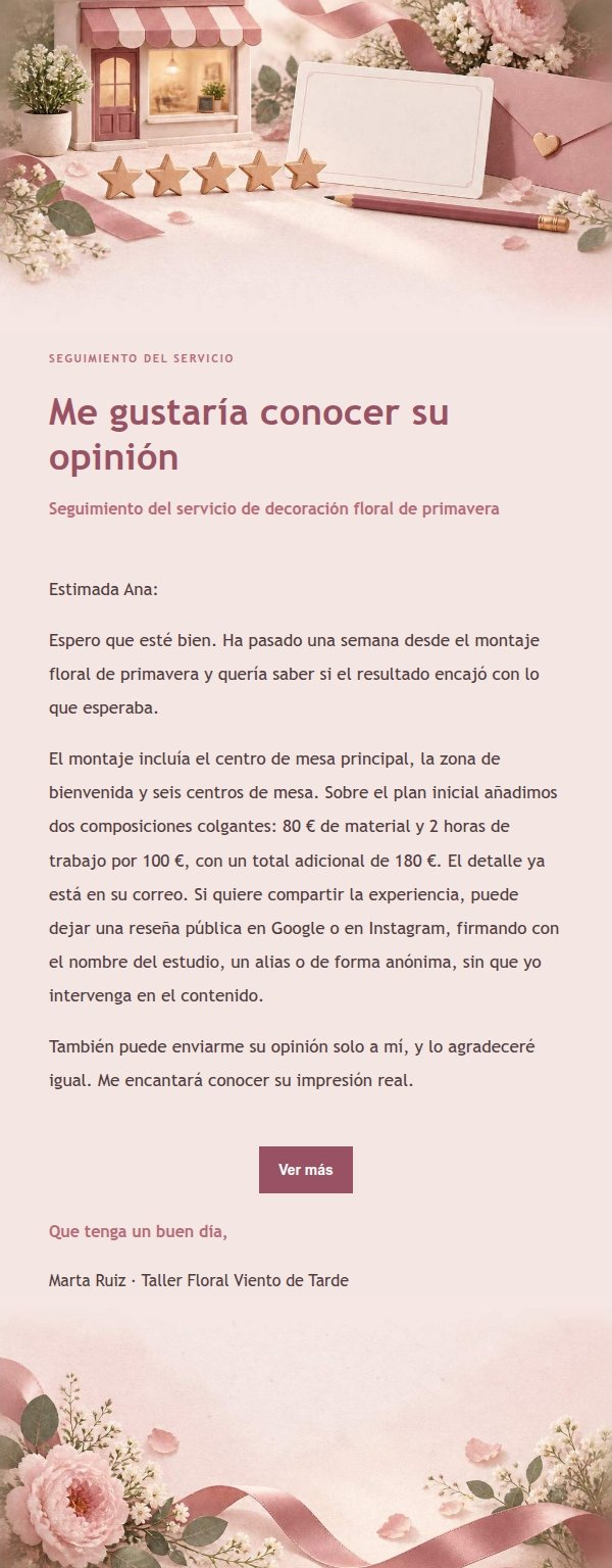 Invitación a Reseña Pública Estilo Recibo Rosa 2