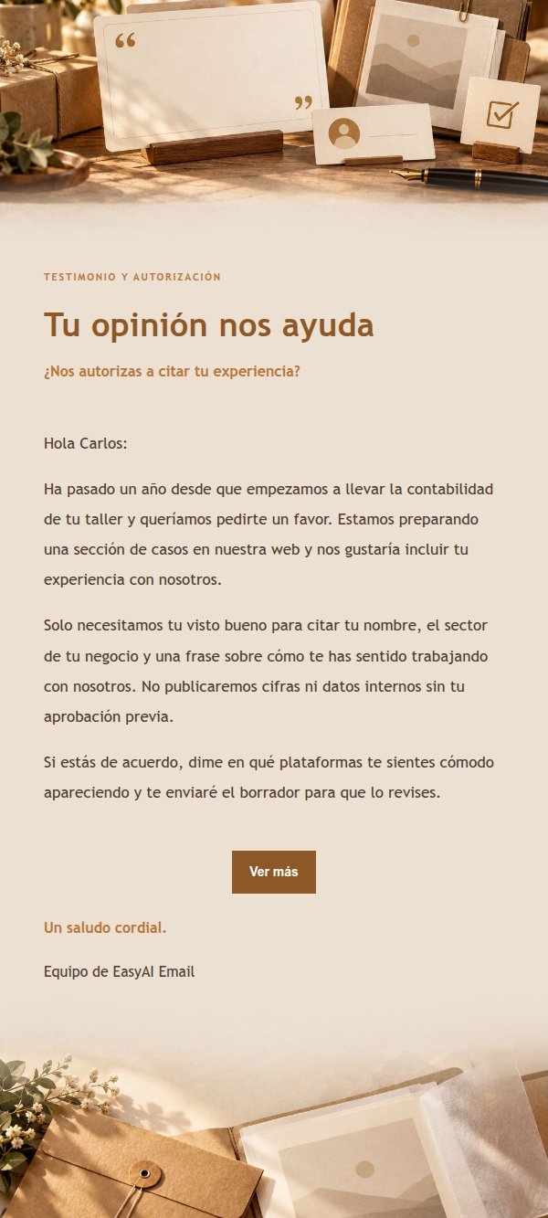 Solicitud de Testimonio y Autorización de Caso 2