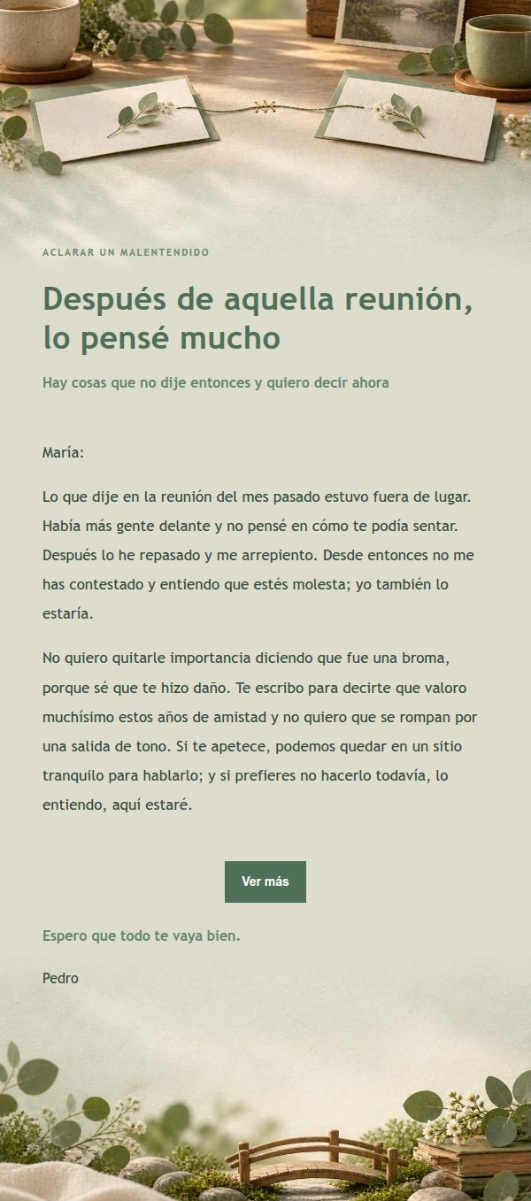 Carta de Disculpa Estilo Estudio Salvia 2