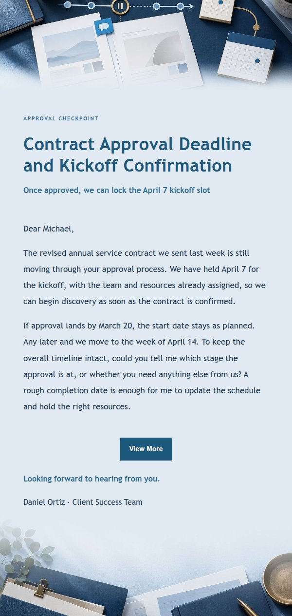 Navy Ledger Feedback Deadline Email 2