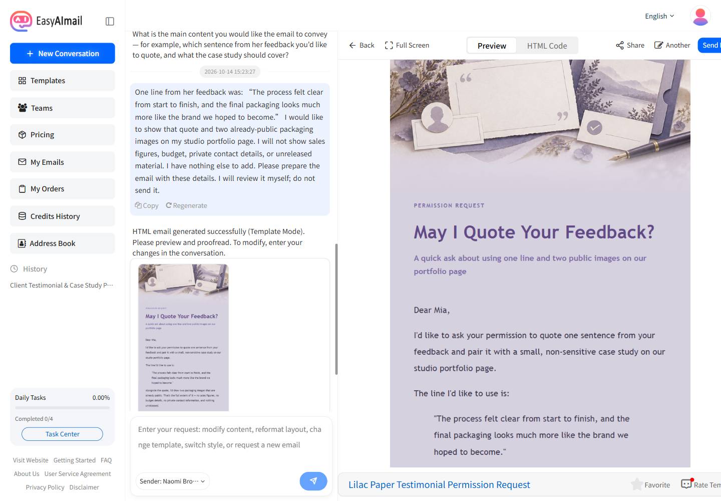 How to Ask a Client for Permission to Use a Testimonial or Case Study