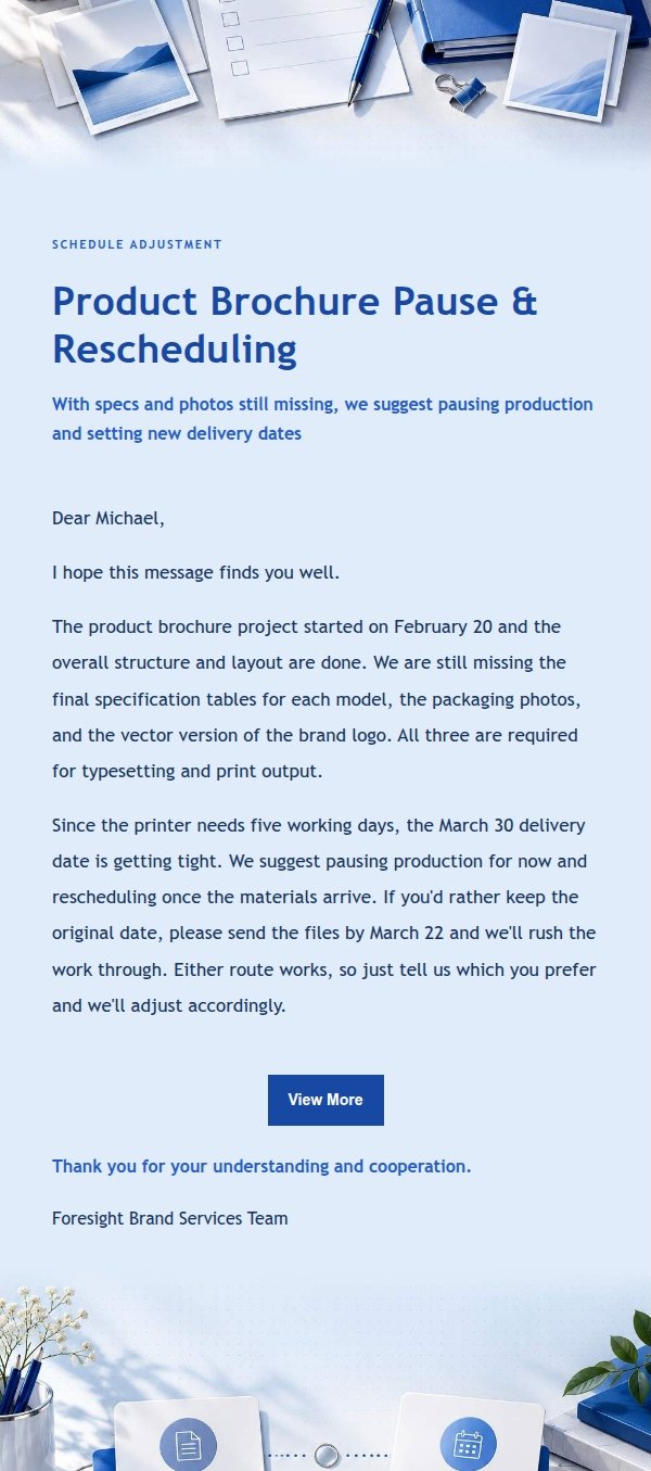 Cobalt Editorial Client Materials Follow-Up Email 2