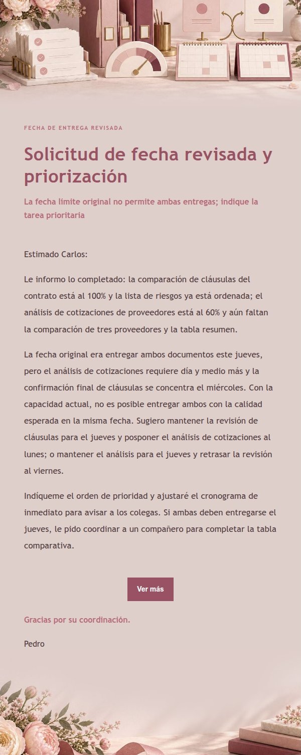 Correo de Conflicto de Prioridades y Fecha Revisada 2