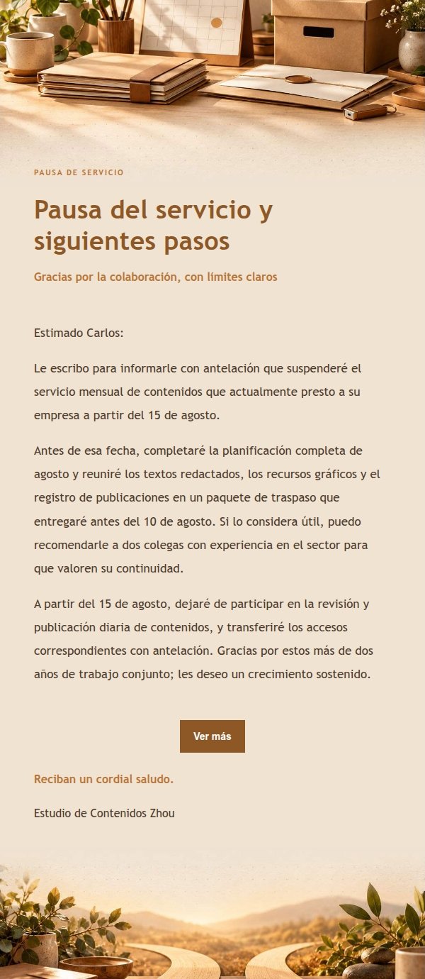 Aviso de Fin de Colaboración con Cliente 2