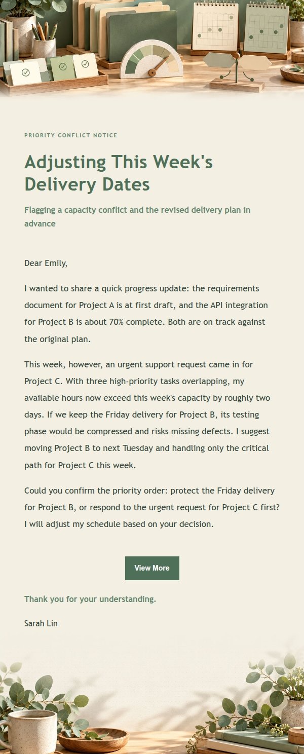 Sage Studio Priority Conflict Notice