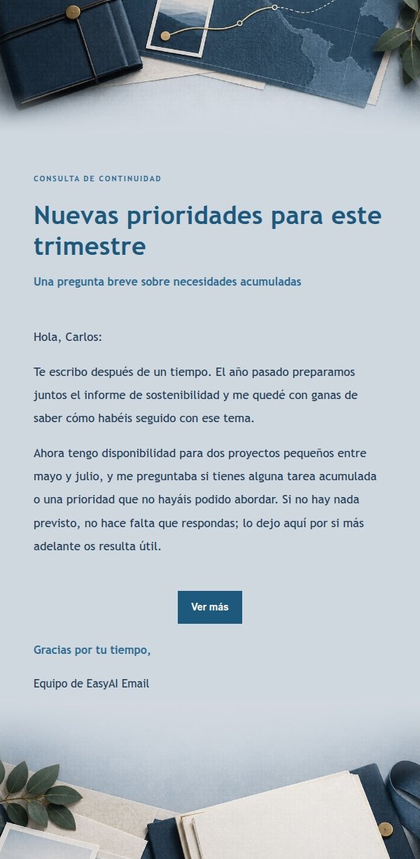 Reconexión con Antiguo Cliente · Mapa de Proyecto Azul Marino 2