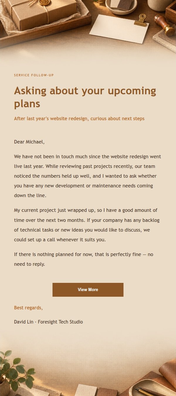 Amber Workbench Client Reconnect Email 2