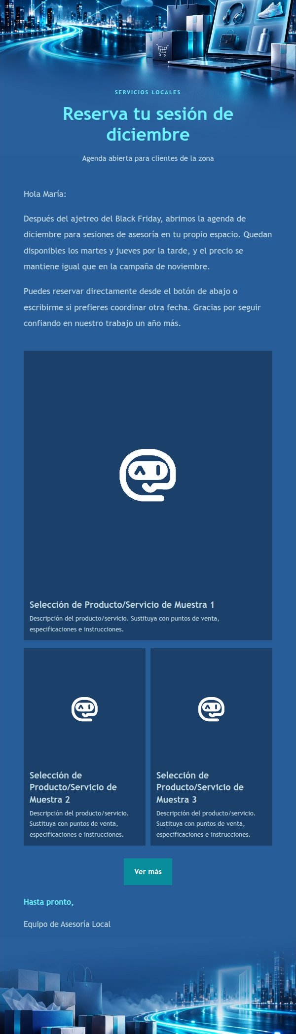 Campaña de Extensión Cyber Monday en Azul Medianoche 3