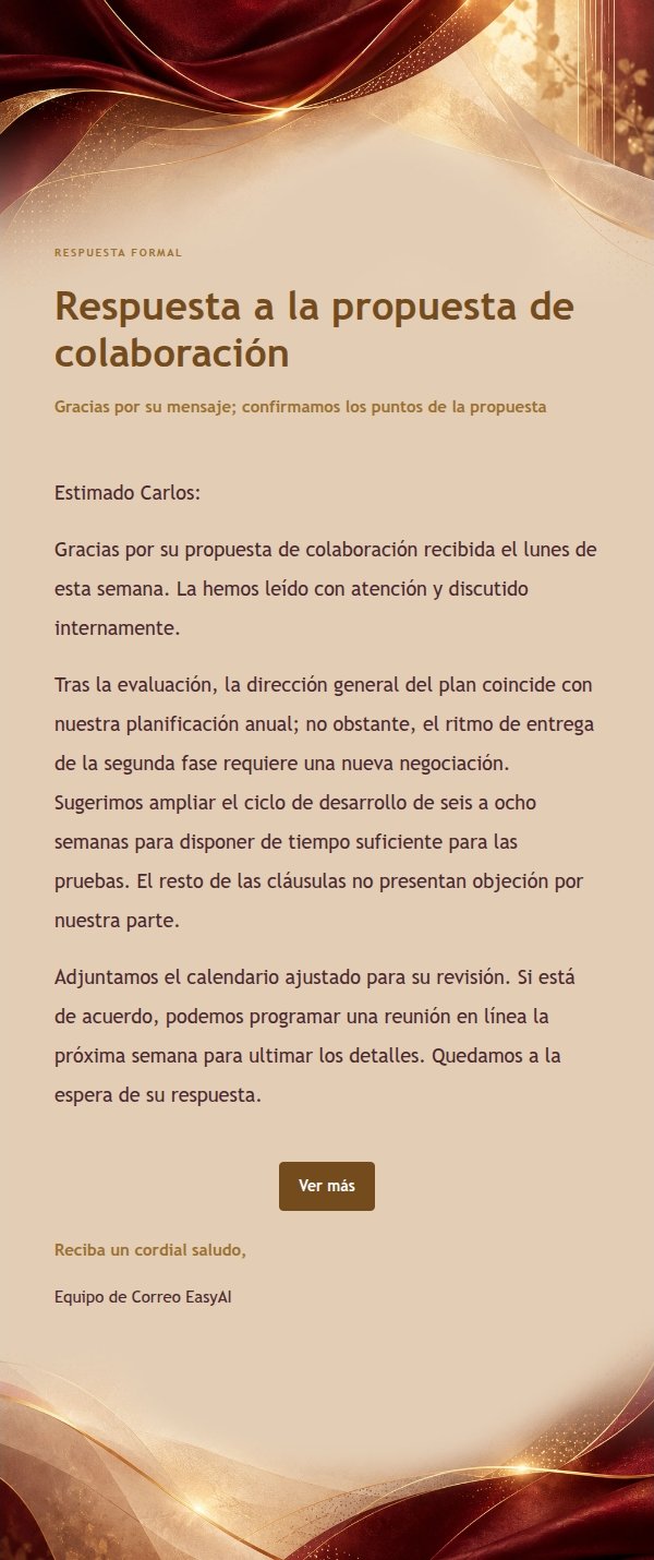 Respuesta Formal Burdeos y Oro