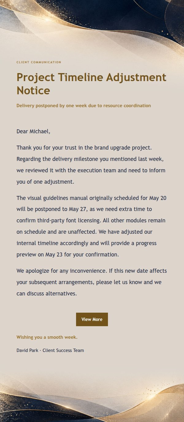Midnight Gilded Modern Brand Reply 2