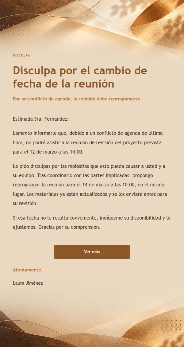 Respuesta Formal y Estable en Papel Ámbar 2