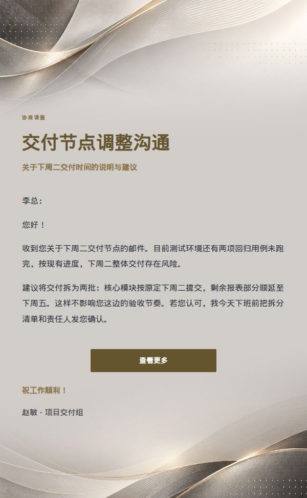 石墨铂金专业简洁回复信笺 2